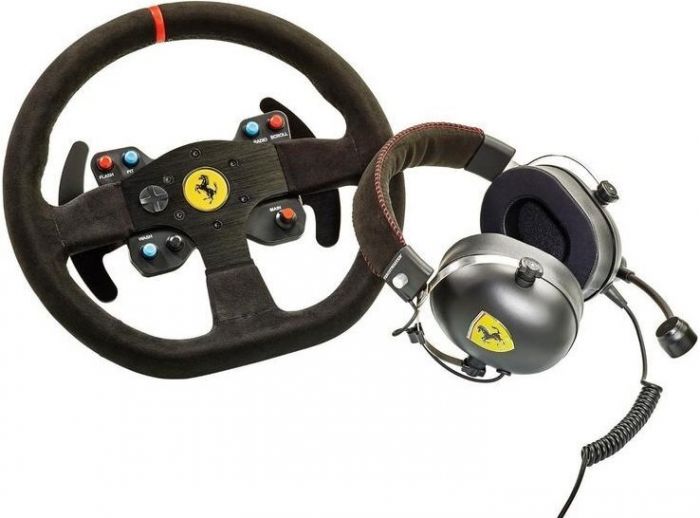 Комплект кермо + гарнітура Thrustmaster Race Kit Ferrari 599XX EVO Edition With Alcantara