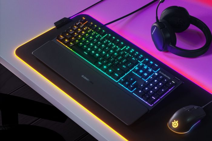 Клавіатура SteelSeries Apex 3 USB RU Black