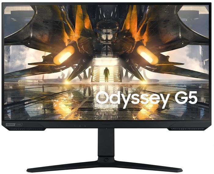 Монітор LCD 27" Samsung Odyssey G5 S27AG520NI 2*HDMI, DP, IPS, 2560x1440, 165Hz, 1ms