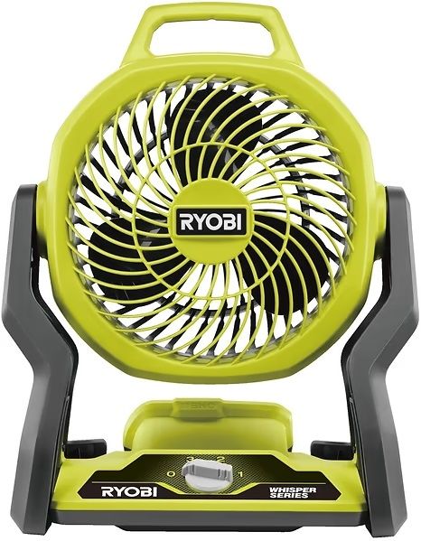 Вентилятор акумуляторний Ryobi ONE+ RF18-0 WHISPER™, 18В, (без АКБ та ЗП)