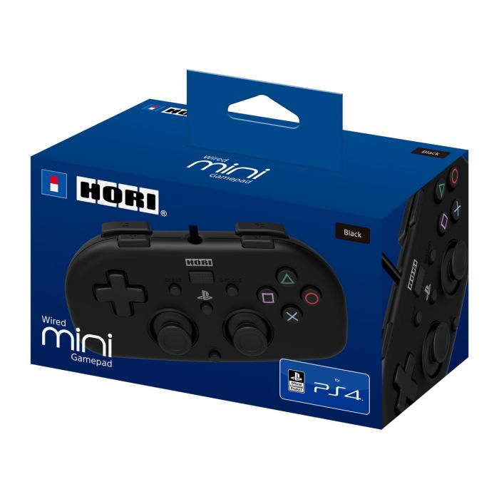 Геймпад проводной Mini Gamepad для PS4, Black