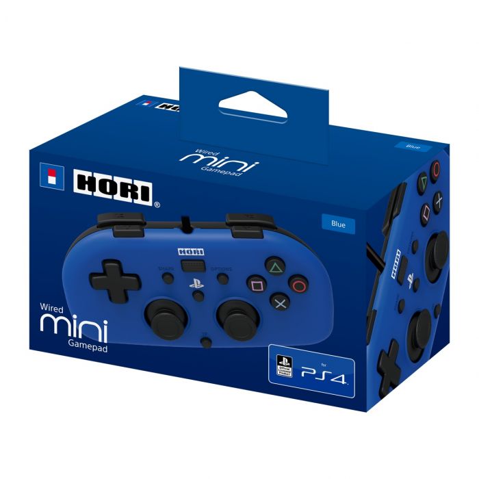 Геймпад провідний Mini Gamepad для PS4, Blue