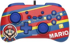 Геймпад провідний Horipad Mini (Mario) для Nintendo Switch, Red/Blue