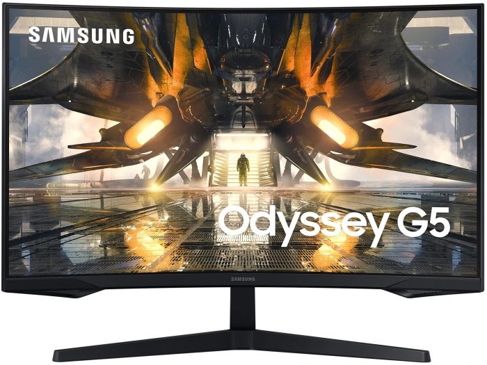 Монітор LCD 32" Samsung Odyssey G5 S32AG552EI HDMI, DP, VA, 2560x1440, 165Hz, 1ms