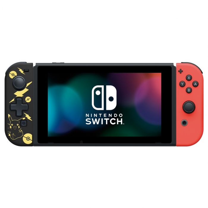 Контролер D-Pad Pikachu (левый) для Nintendo Switch, Black/Gold