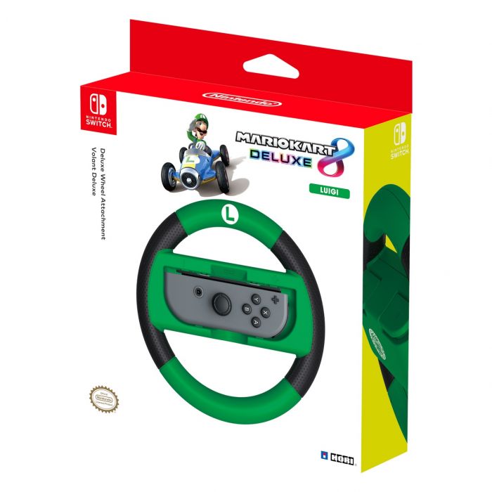 Кермо Steering Wheel Deluxe Mario Kart 8 Luigi для Nintendo Switch