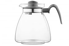 Заварник Termisil Maja (Конус), 2100 мл, сірий, боросилікатне скло, пластик