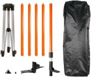 Штатив Neo Tools, 3.7 м, вбудований рівень, алюміній Штатив Neo Tools, 3.7 м, вбудований рівень, алюміній