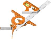 Кутник NEO, 30см, мультикомбінований, транспортир, рівень, тримач алюміній