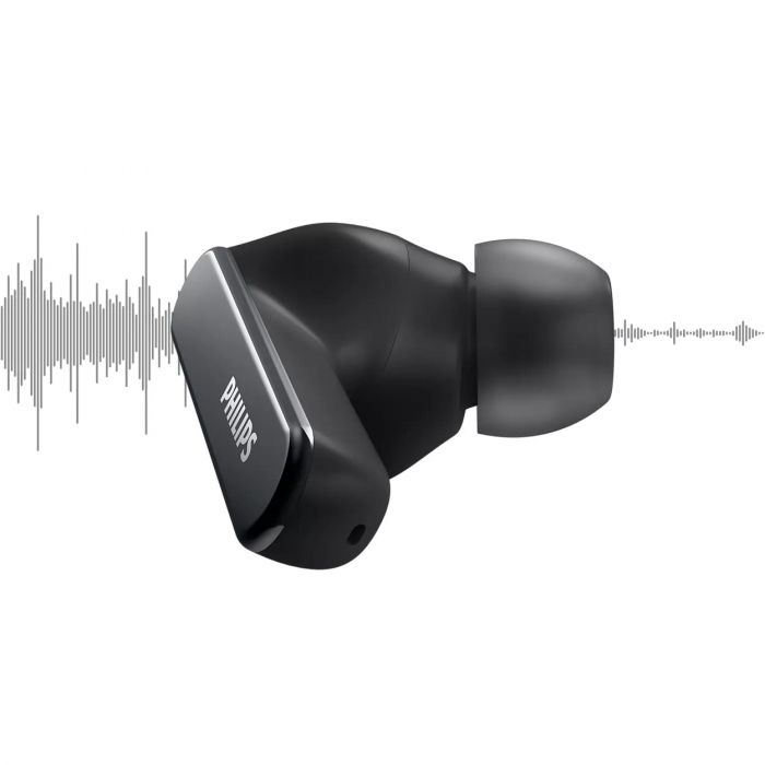 Навушники Philips TAT5506 TWS ANC Pro IPX5 Touch control Mic Чорний