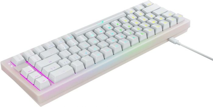 Клавіатура Xtrfy K5 68 keys Kailh Red Hot-swap RGB White