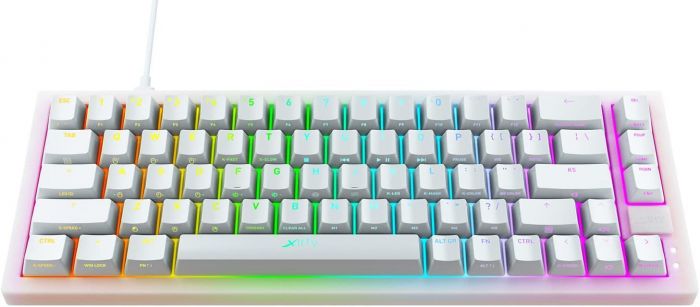 Клавіатура Xtrfy K5 68 keys Kailh Red Hot-swap RGB White