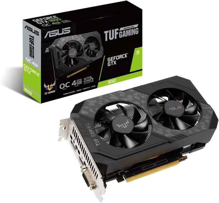 Відеокарта ASUS GeForce GTX 1650 4GB GDDR6 TUF GAMING OC TUF-GTX1650-O4GD6-GAMING