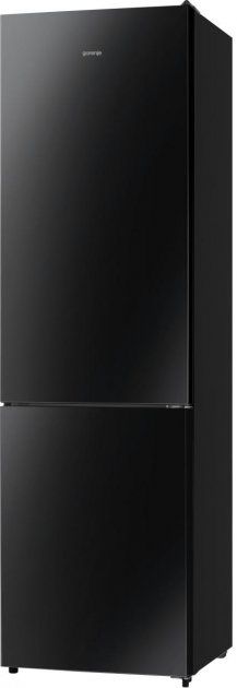 Холодильник Gorenje NRK620EABG4 з нижн. мороз. камерою,200х60х60см, 2 дв., Х- 238л, М- 98л, A++, NoFrost Plus, Fresh zone, дисплей,чорне скло