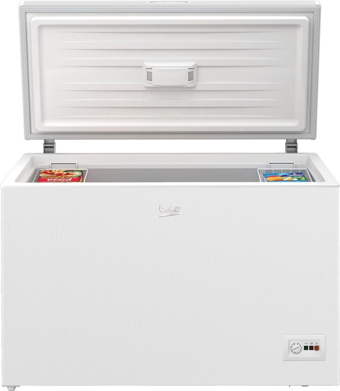 Морозильна скриня Beko, 86x129x67, 360л, 1дв., A+, ST, білий