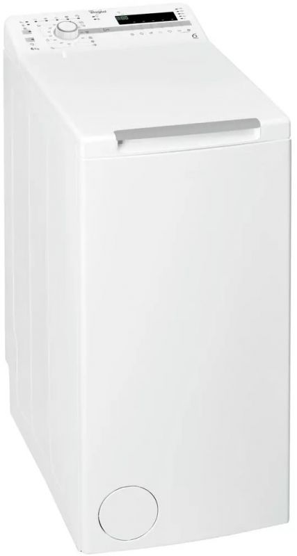 Пральна машина з верт. завант. Whirlpool TDLR60210UA, 6кг, 1200, A+++, 40см, Білий