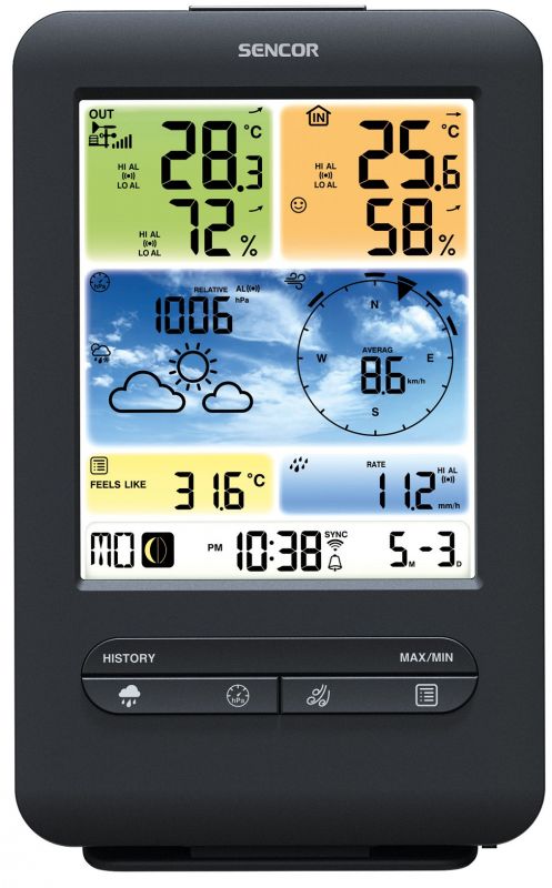Ел. погодна станція SWS 9898 WiFi