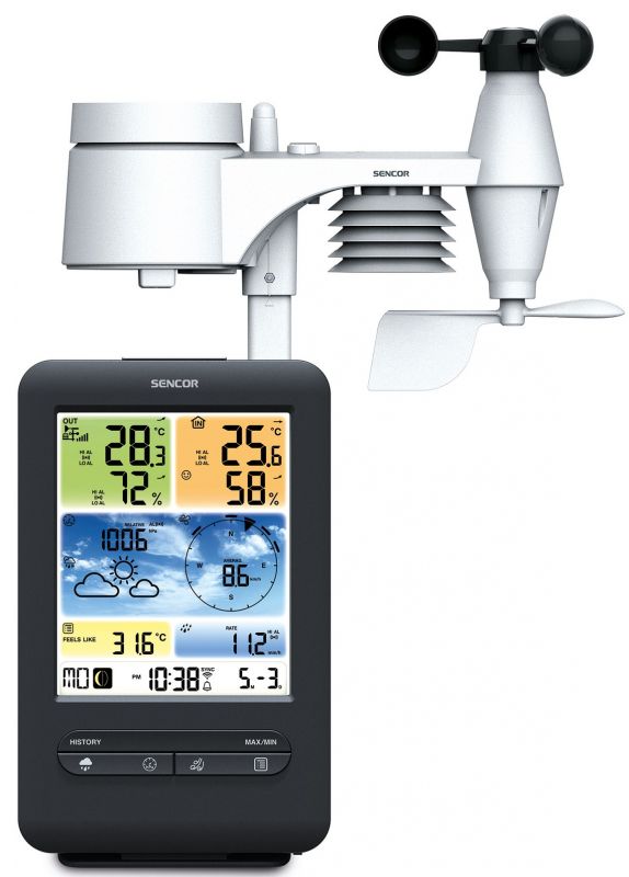 Ел. погодна станція SWS 9898 WiFi
