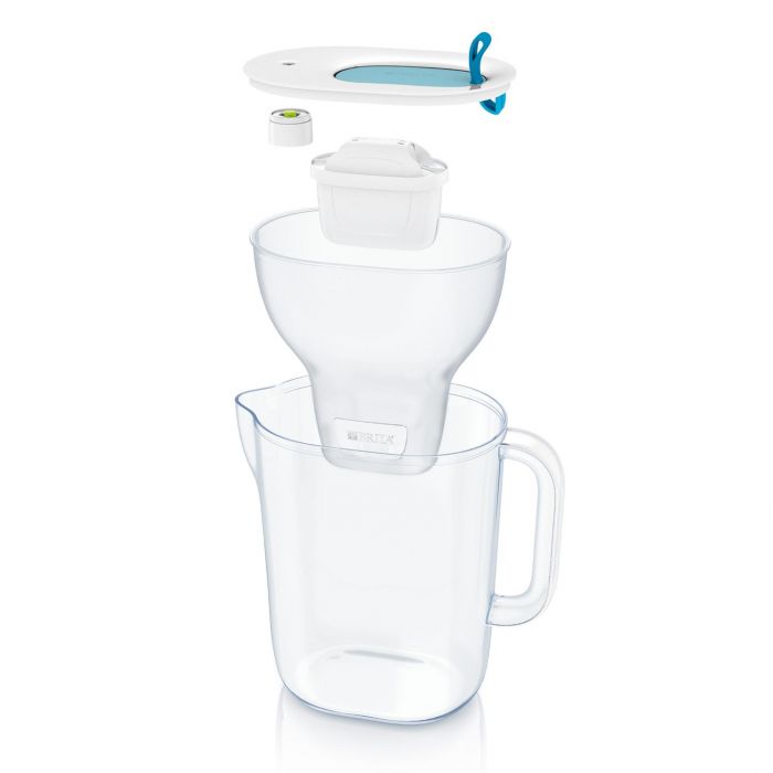 Фільтр-глечик Brita Style XL LED 3.6 л (2.3 л очищеної води), сірий