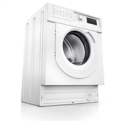 Пральна машина Whirlpool вбудовувана фронтальна, 7кг, 1400, A+++, 60см, дисплей, пара, інвертор, білий