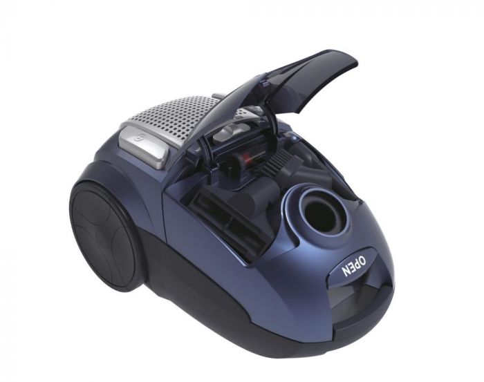 Пилосос із мішком Hoover TE70_TE30011 700Вт, 3.5л, Hepa, Синій