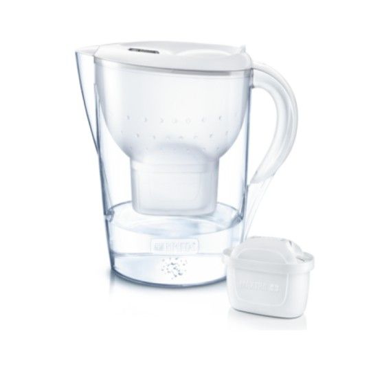 Фільтр-глечик Brita Marella Memo MX 2.4 л (1.4 л очищеної води), білий