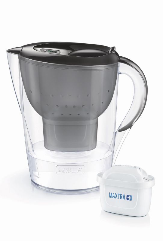 Фільтр-глечик Brita Marella Memo MX 2.4 л (1.4 л очищеної води), графіт