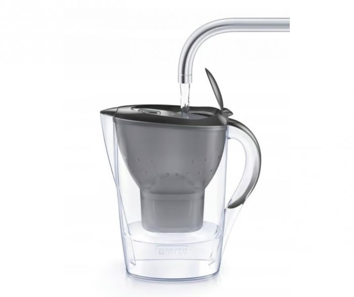 Фільтр-глечик Brita Marella Memo MX 2.4 л (1.4 л очищеної води), графіт