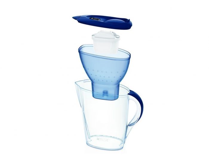 Фільтр-глечик Brita Marella Memo MX 2.4 л (1.4 л очищеної води), синій