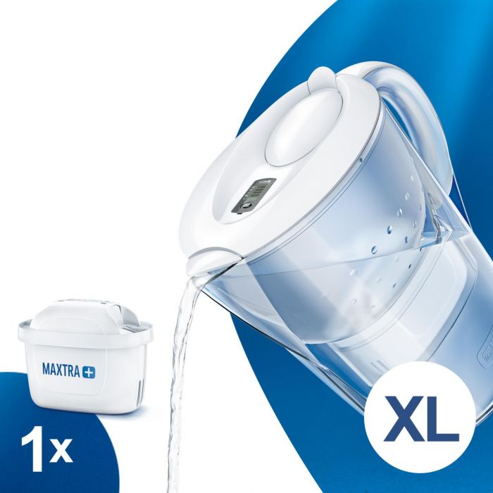 Фільтр-глечик Brita Marella XL Memo MX 3.5 л (2.0 л очищеної води), білий