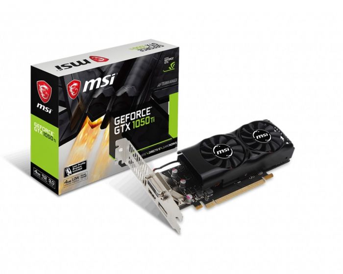Відеокарта MSI GeForce GTX 1050 Ti 4GB GDDR5 GT LP