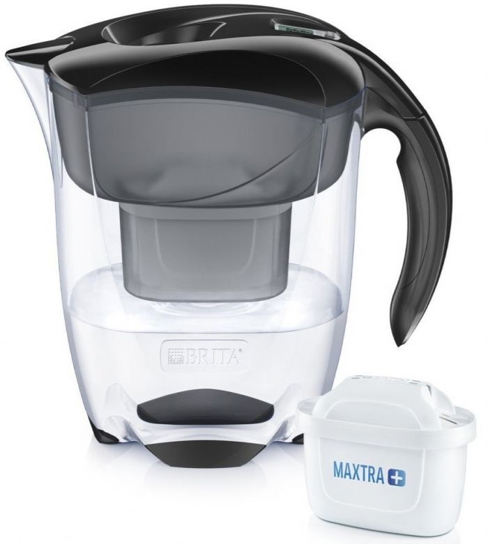 Фільтр-глечик Brita Elemaris XL Meter чорний 3.5 л (2.2 л очищеної води)