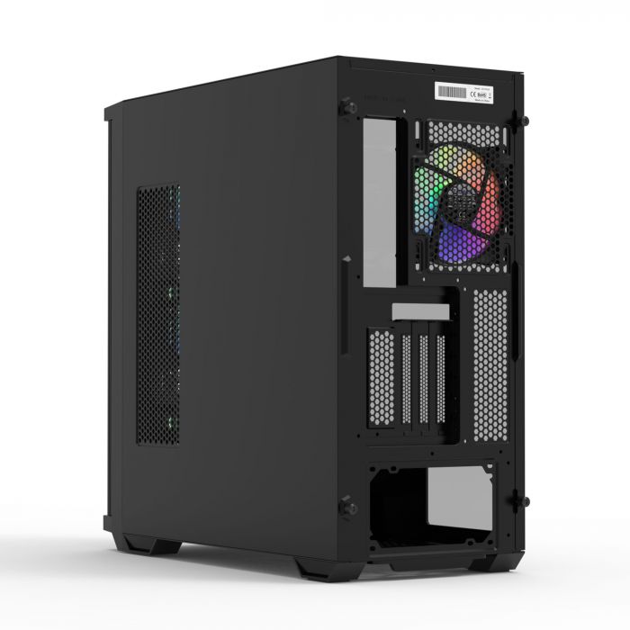 Корпус Zalman Z10 Duo BLACK, MidT, 2xUSB3.0, 1 x USB Type-C, 3x140мм ARGB,1x120мм ARGB, скло (бічна панель), без БЖ, чорний