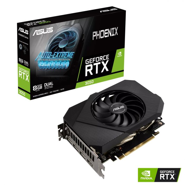 Відеокарта ASUS GeForce RTX 3050 8GB GDDR6 PH PH-RTX3050-8G