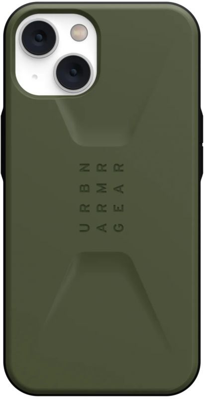 Чохол UAG для Apple iPhone 14 Civilian, Olive