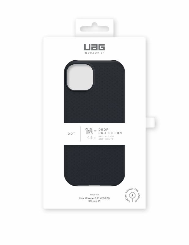 Чохол UAG [U] для Apple iPhone 14 Dot Magsafe, Black