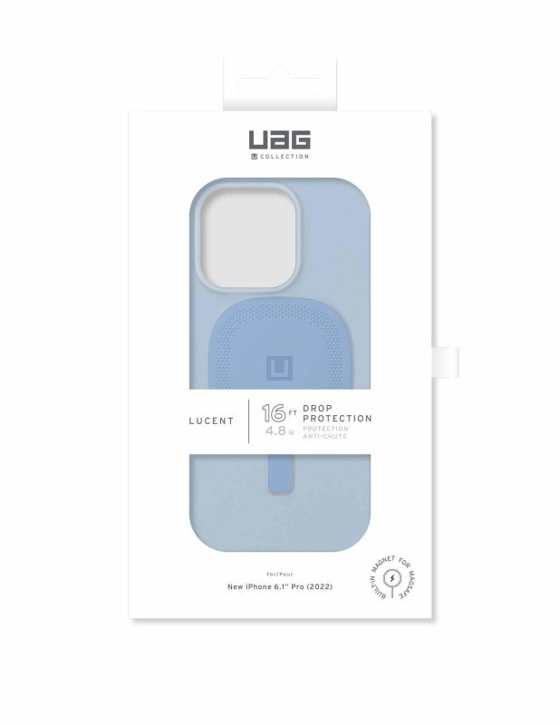 Чохол UAG [U] для Apple iPhone 14 Pro Lucent 2.0 Magsafe, Cerulean