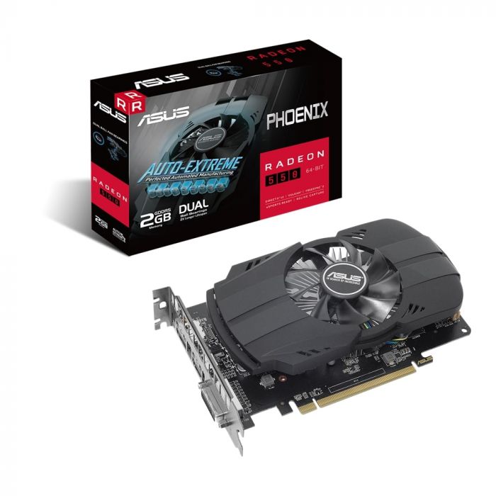 Відеокарта ASUS Radeon 550 2GB GDDR5 PH PH-550-2G