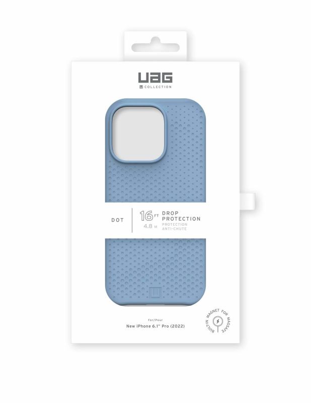 Чохол UAG [U] для Apple iPhone 14 Pro Dot Magsafe, Cerulean