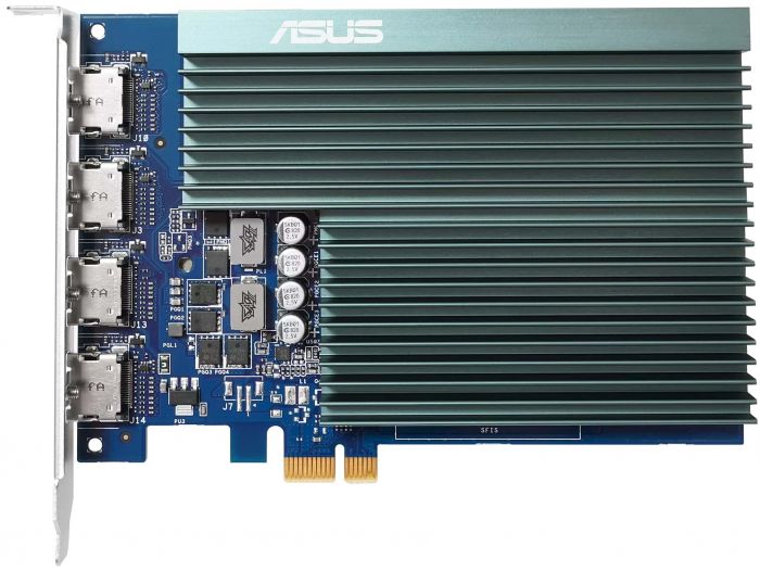 Відеокарта ASUS GeForce GT 730 2GB GDDR5 Silent loe 4 HDMI GT730-4H-SL-2GD5