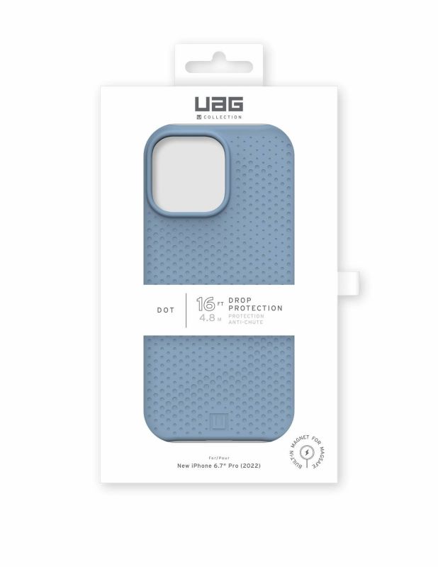 Чохол UAG [U] для Apple iPhone 14 Pro Max Dot Magsafe, Cerulean