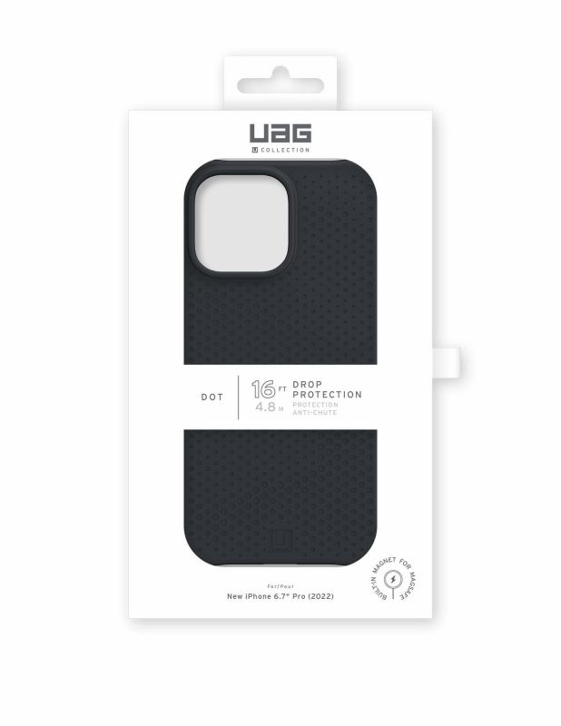 Чохол UAG [U] для Apple iPhone 14 Pro Max Dot Magsafe, Black