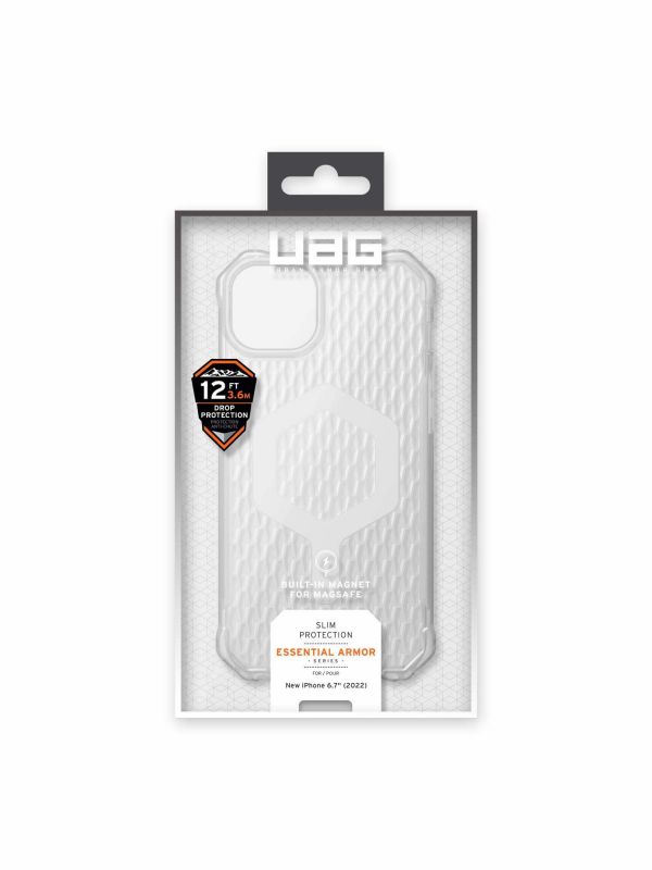Чохол UAG для Apple iPhone 14 Plus Essential Armor Magsafe, Frosted Ice