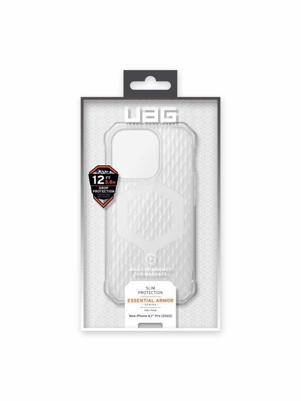 Чохол UAG для Apple iPhone 14 Pro Essential Armor Magsafe, Frosted Ice