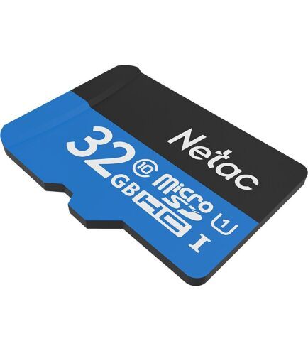 Карта пам'яті Netac microSD  32GB C10 UHS-I R80MB/s + SD