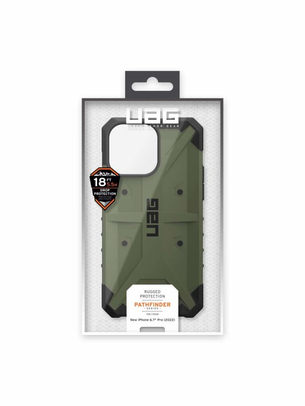 Чохол UAG для Apple iPhone 14 Pro Max Pathfinder, Olive