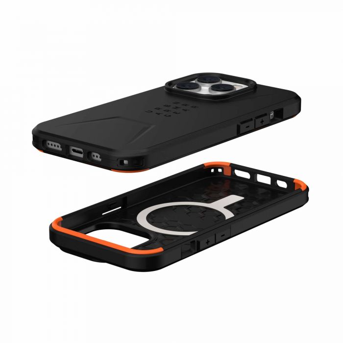 Чохол UAG для Apple iPhone 14 Pro Civilian Magsafe, Black