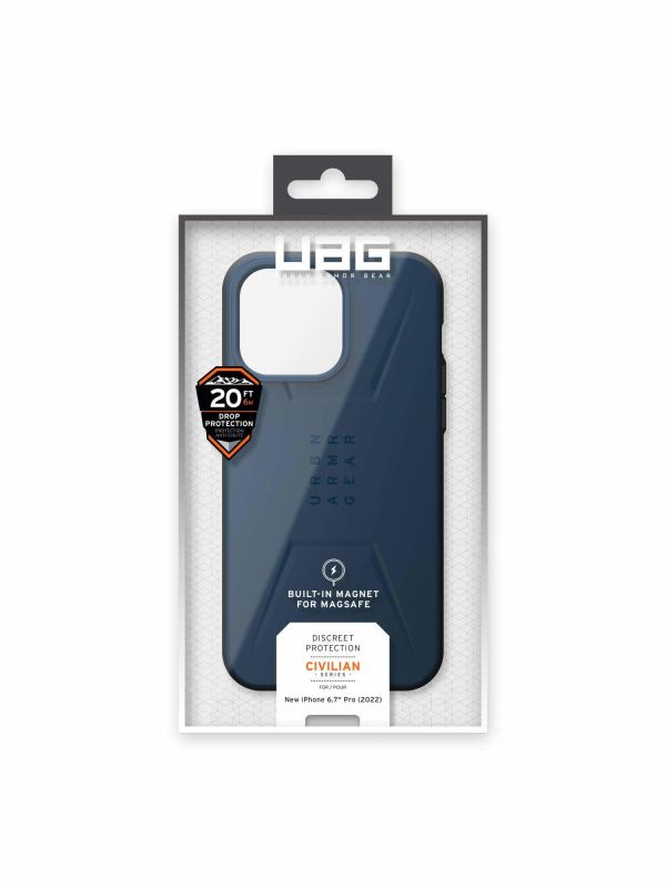 Чохол UAG для Apple iPhone 14 Pro Max Civilian Magsafe, Mallard