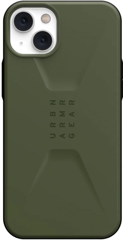 Чохол UAG для Apple iPhone 14 Plus Civilian, Olive