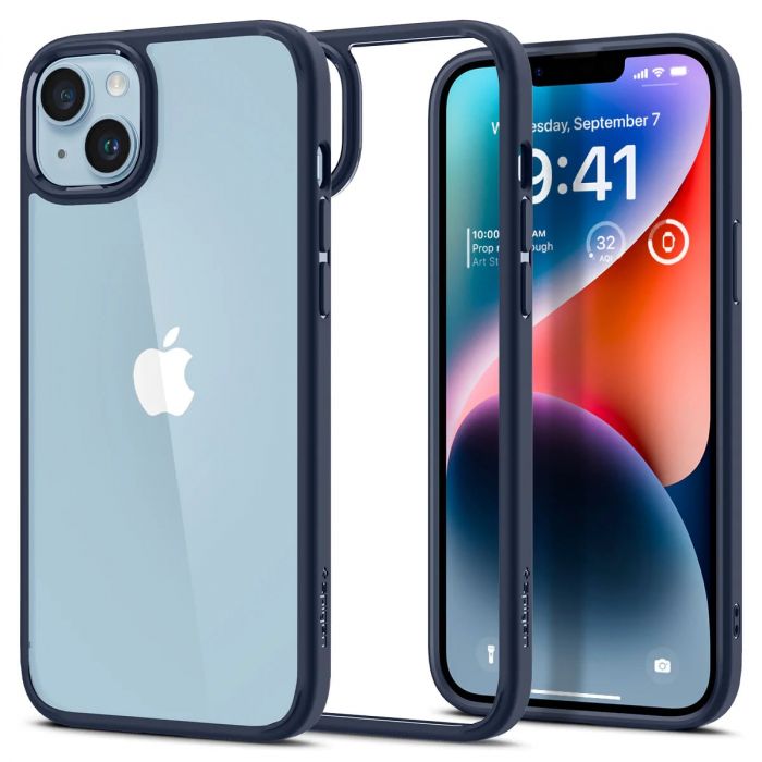 Чохол Spigen для Apple iPhone 14 Ultra Hybrid, Navy Blue